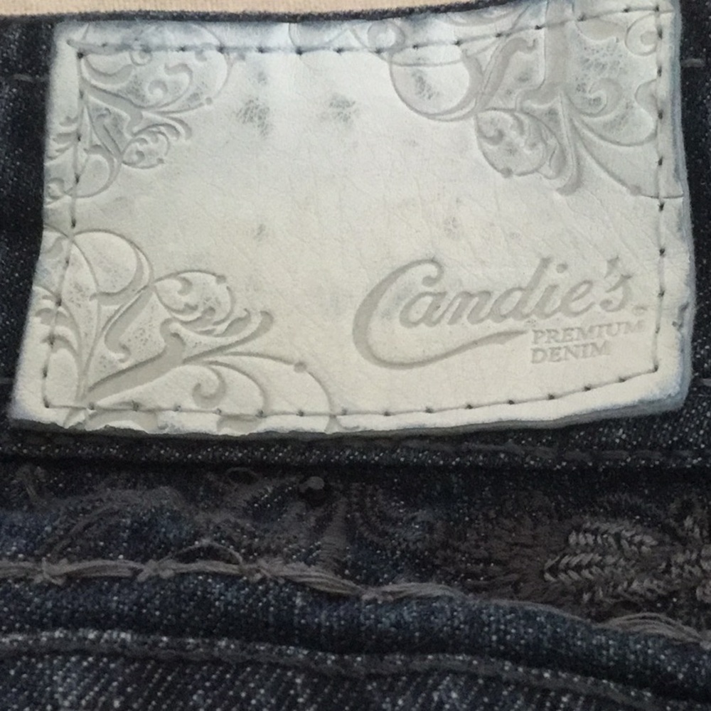 Candie’s Premium Denim Medium Wash Blue Jeans JR11 - Picture 7 of 7